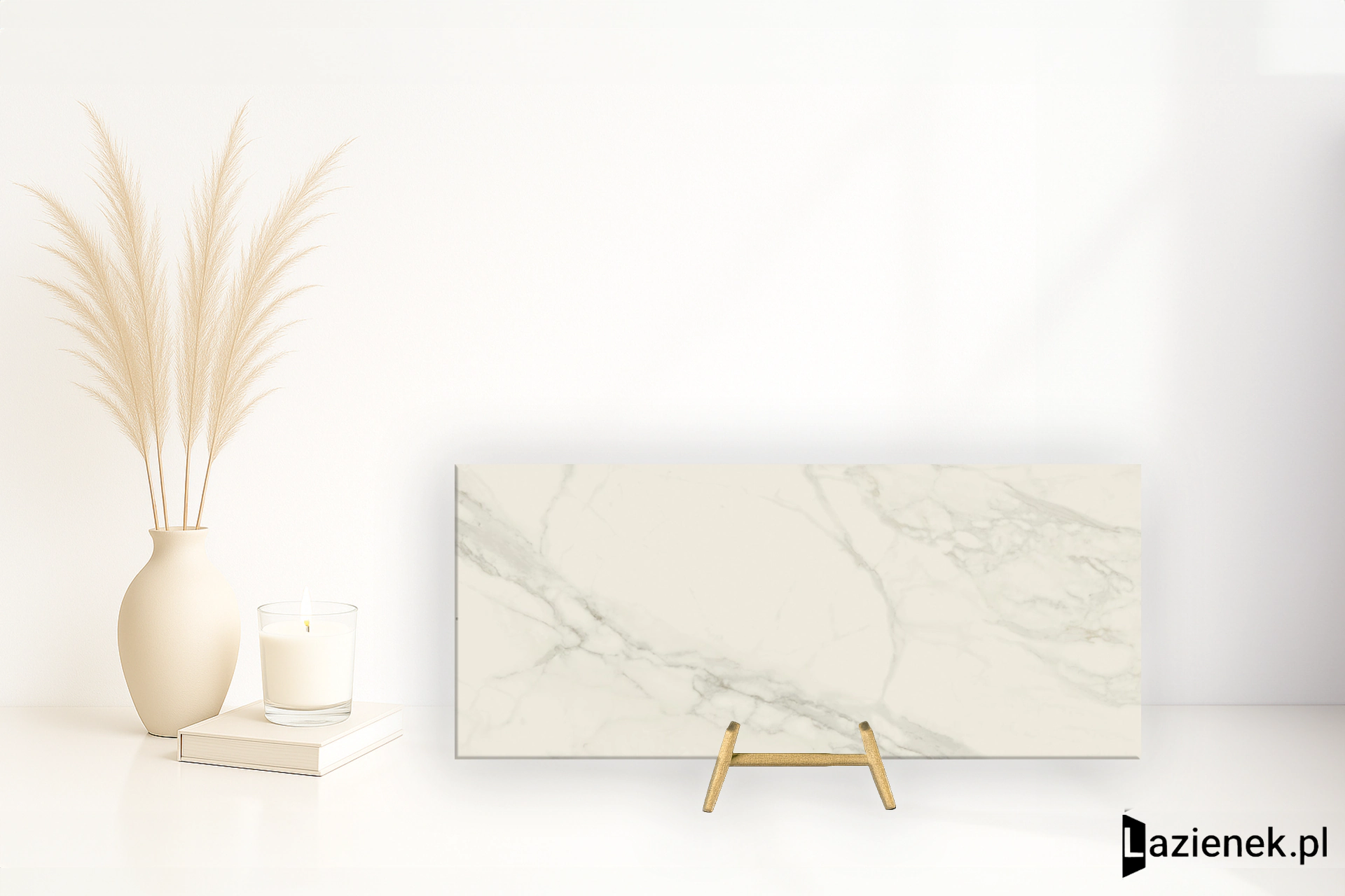 Cotto D'este Starlight Calacatta Supreme gładka 120x278 cm gr. 4 mm - płytka rektyfikowana / EK6KSS0